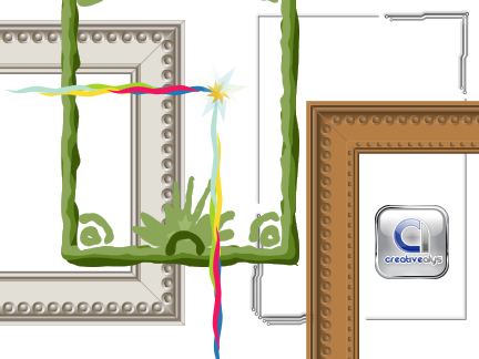 Photo Frames, creative borders in Vector Photo Frames, creative borders in Vector