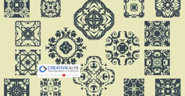 16 Antique Floral Design Patterns – Free Vector Download