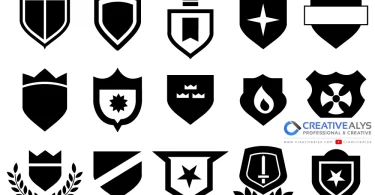 Heraldic Crests for Logo Design – Free Vector Shield Icons & Emblems