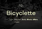 bicyclette-font-family-1