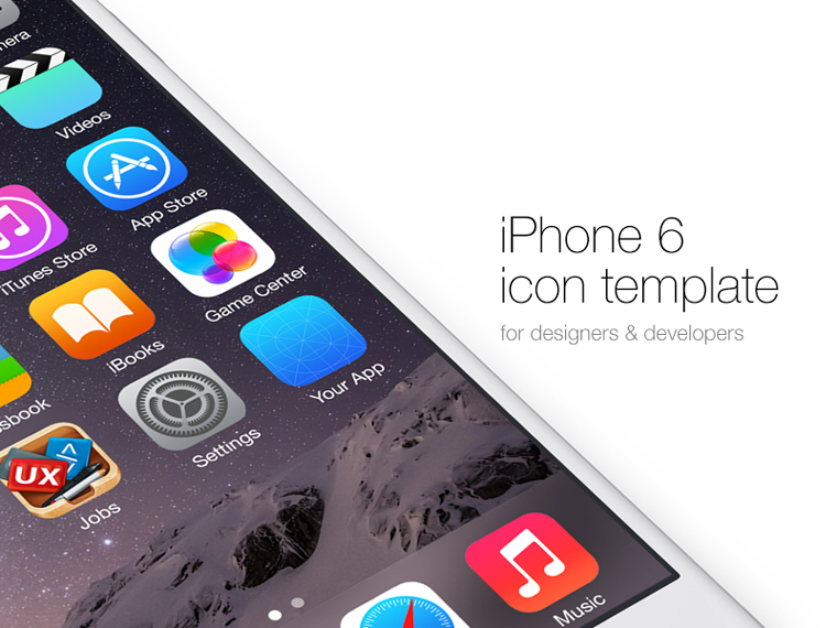 Download iPhone 6 Icon Mockup – Creative Alys PSD Mockup Templates