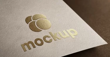 Closeup-Gold-Silver-PSD-Logo-Mockup