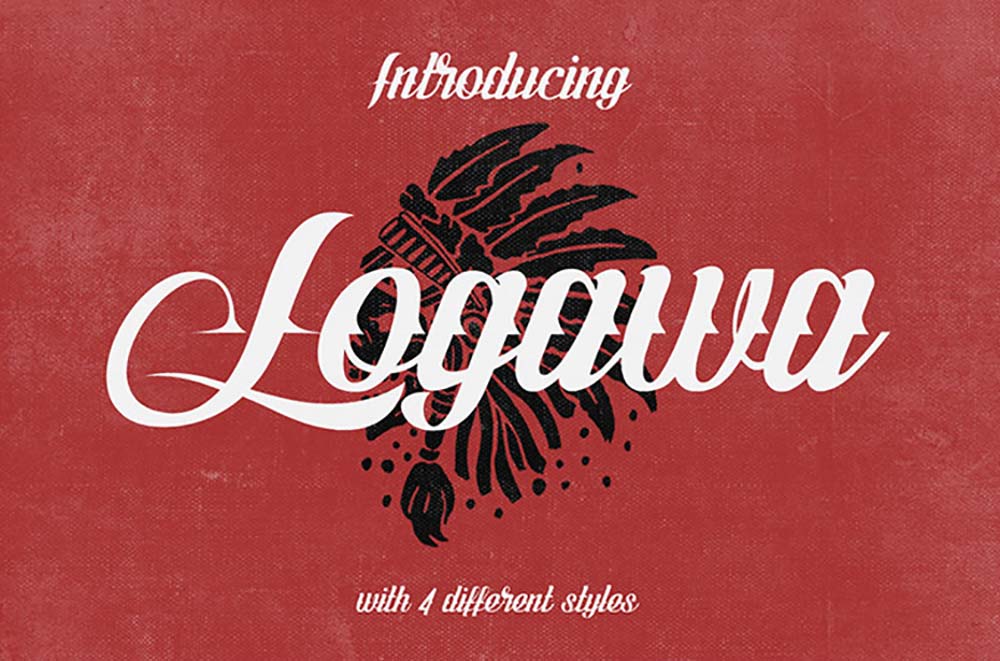 Logawa Script Font – Creative Alys