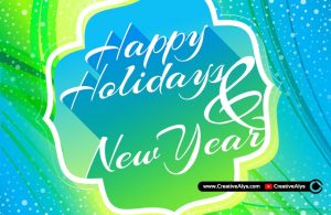 Happy Holidays & New Year Vector Artwork - Creative Alys