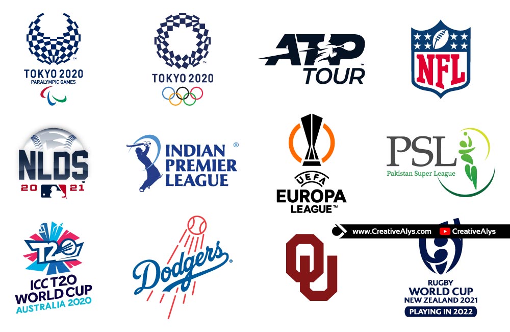 free vector sports logos