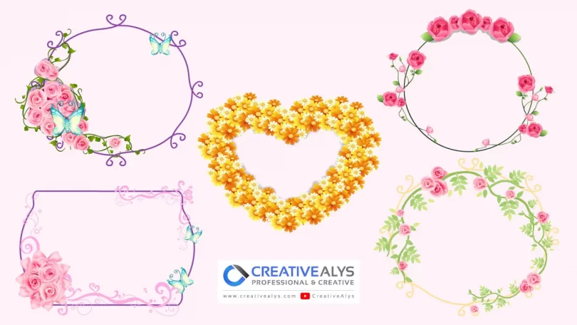 Free Vector Floral Frames to Download for Your Designs