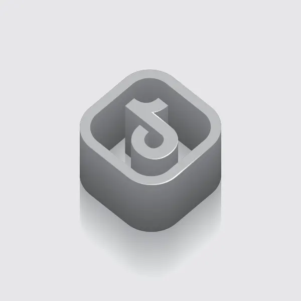 3D-monochromatic-glossy_tiktok-logo