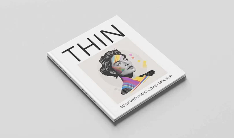 Thin-Hardcover-Book-Mockup