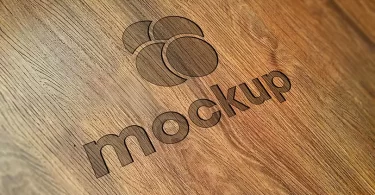 Wood-Engraved-Logo-Mockup