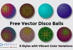 free-vector-disco-balls