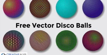 free-vector-disco-balls