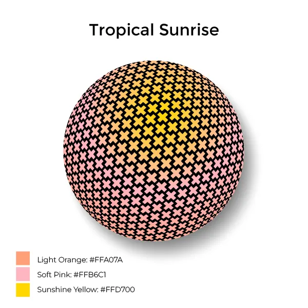 free-vector-disco-balls_tropical sunrise