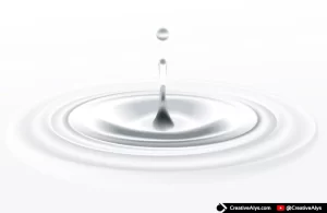 Realistic Vector Water Ripples
