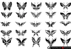 Abstract-Butterflies-Vector-1