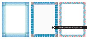 Awesome Frames in Vector