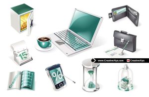 3D Business and Finance Icons