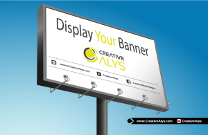 3D Vector Advertising Billboard