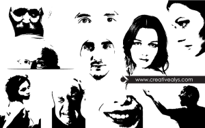 Vector Face Illustrations