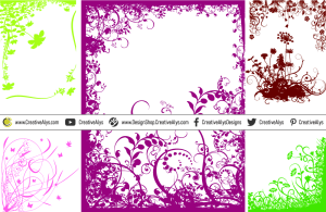 Floral Frames & Design Elements