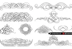 Elegant Calligraphic Ornaments Vector Free Download