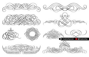 Calligraphic Ornaments