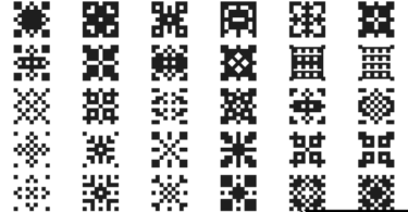 Creative seamless patterns vector pack including 30 editable repeating designs for backgrounds, textures, print & web