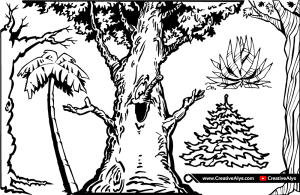 Tree Graphics, Borders and Artworks