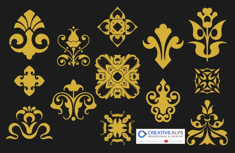 Elegant Floral Vector Designs – Perfect for Logos, Websites & Graphic Projects | Free Download