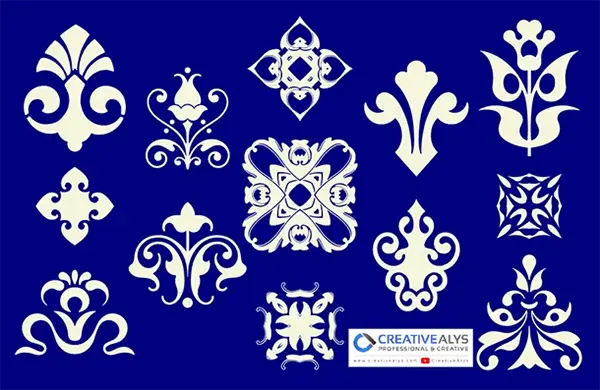 Elegant Floral Vector Designs – Perfect for Logos, Websites & Graphic Projects | Free Download