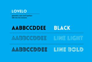 Lovelo Creative Font