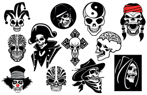 Skull Vector Collection