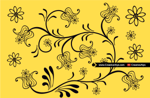 Beautiful Vector Flower