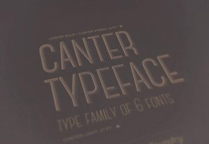 Canter – Contemporary Font