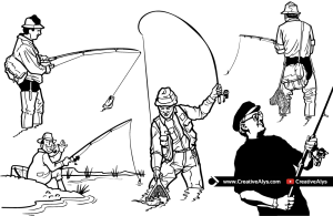 Fishing Vector Illustrations