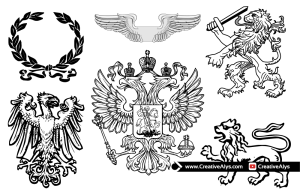 Heraldic Elements for Logo Design