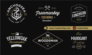 Vintage Logo Design Templates