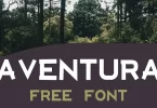 aventura-free-bold-typography