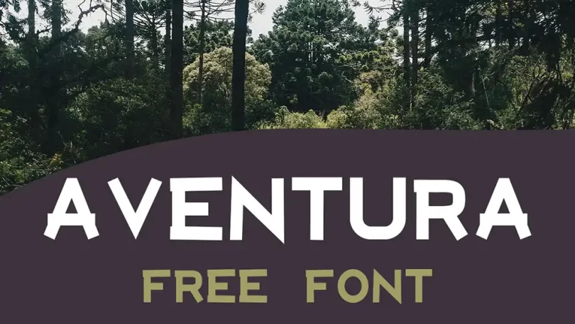 aventura-free-bold-typography