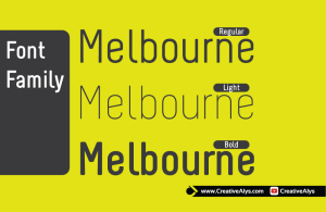 Melbourne Modern Typography