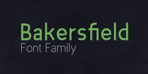Bakersfield Font Family