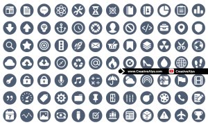 Stylish Circle Icons