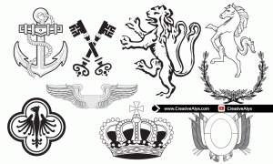 Vector Heraldic Elements
