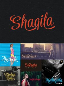 Shaqila Typography