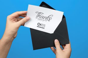 Greeting Card PSD MockUp