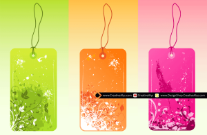 Grunge PSD Tags & Labels