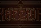 kafenia font