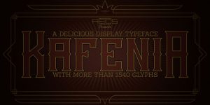 Kafenia Vintage Font