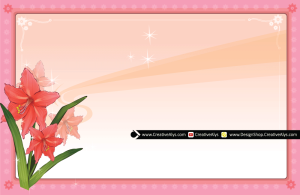 Vector Flower Frame