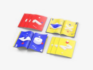 Magazine Mockup Freebie