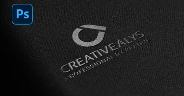Embossed Logo Mockup